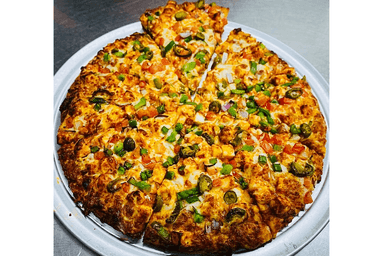 TANDOORI PIZZA (Paneer) (MOZZARELLA CHEESE)