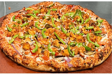 CHICKEN TIKKA MASALA PIZZA (MOZZARELLA CHEESE)